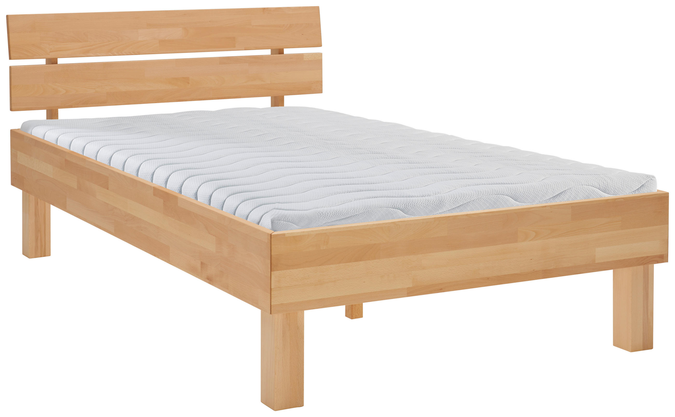 Carryhome Bett Buche 120x200 cm