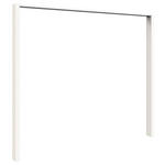 PASSEPARTOUTRAHMEN 306/220/12 cm   - Weiß, KONVENTIONELL, Holzwerkstoff (306/220/12cm) - Venda