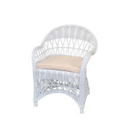 SESSEL Weiß    - Weiß, Natur, Holz (65/85/65cm) - MID.YOU