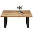 KONFERENČNÍ STOLEK, dub, černá, barvy dubu - černá/barvy dubu, Design, kov/dřevo (110/70/45cm) - Valnatura KONFERENČNÍ STOLEK, dub, černá, barvy dubu - černá/barvy dubu, Design, kov/dřevo (110/70/45cm) - Valnatura
