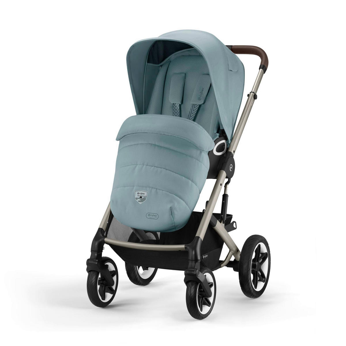BARNVAGN Talos S Lux  - blå/taupe, Basics, metall/textil (91/60,5/110cm) - Cybex