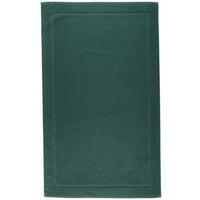 BADEMATTE Dunkelgrün 70/120 cm  - Dunkelgrün, Basics, Textil (70/120cm) - Bio:Vio
