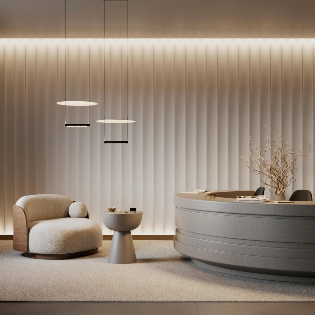 PENDELLAMPA Ambience 42/327.6 cm  - vit/svart, Design, metall (42/327.6cm) - MAYTONI
