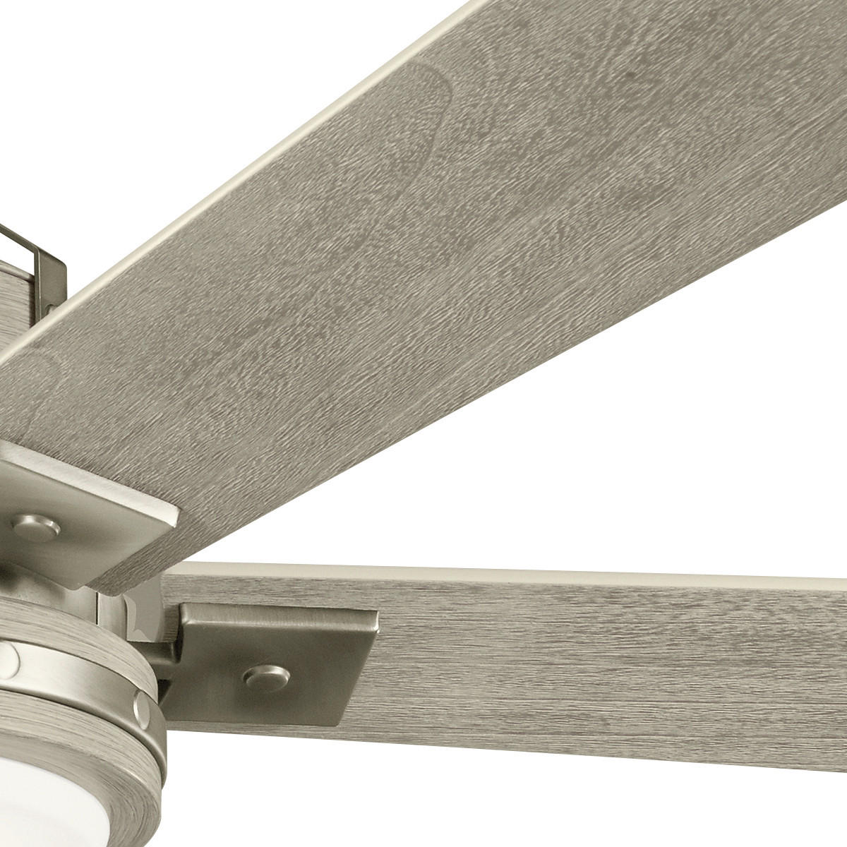 VENTILATOR STROPNI  boje nikla   boje oraha  Elstead Colerne  - boje oraha/boje nikla, Basics, staklo/metal (132/43cm)
