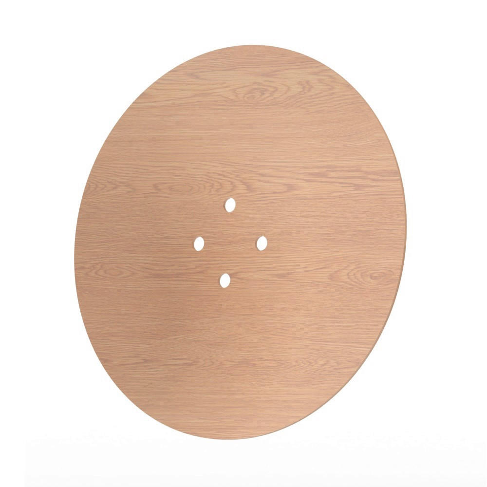 DEKORPLATTE Eschefarben  - Eschefarben, KONVENTIONELL, Metall (56/2/56cm) - Doppler