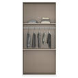 DREHTÜRENSCHRANK 101/197/60 cm 2-türig Weiß  - Weiß, Design, Holzwerkstoff/Kunststoff (101/197/60cm) - Novel