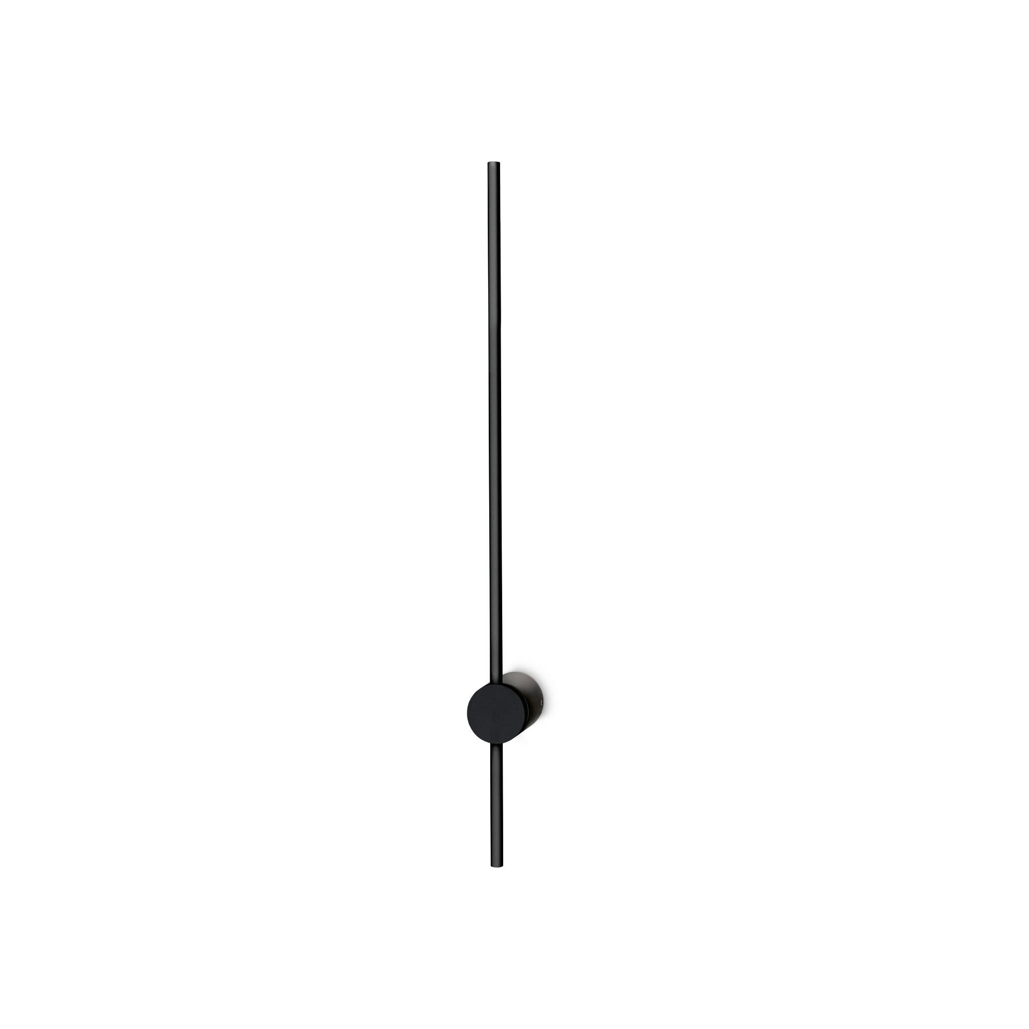 Ideal Lux Led-Wandleuchte Essence Nero Schwarz 7x10x70 cm