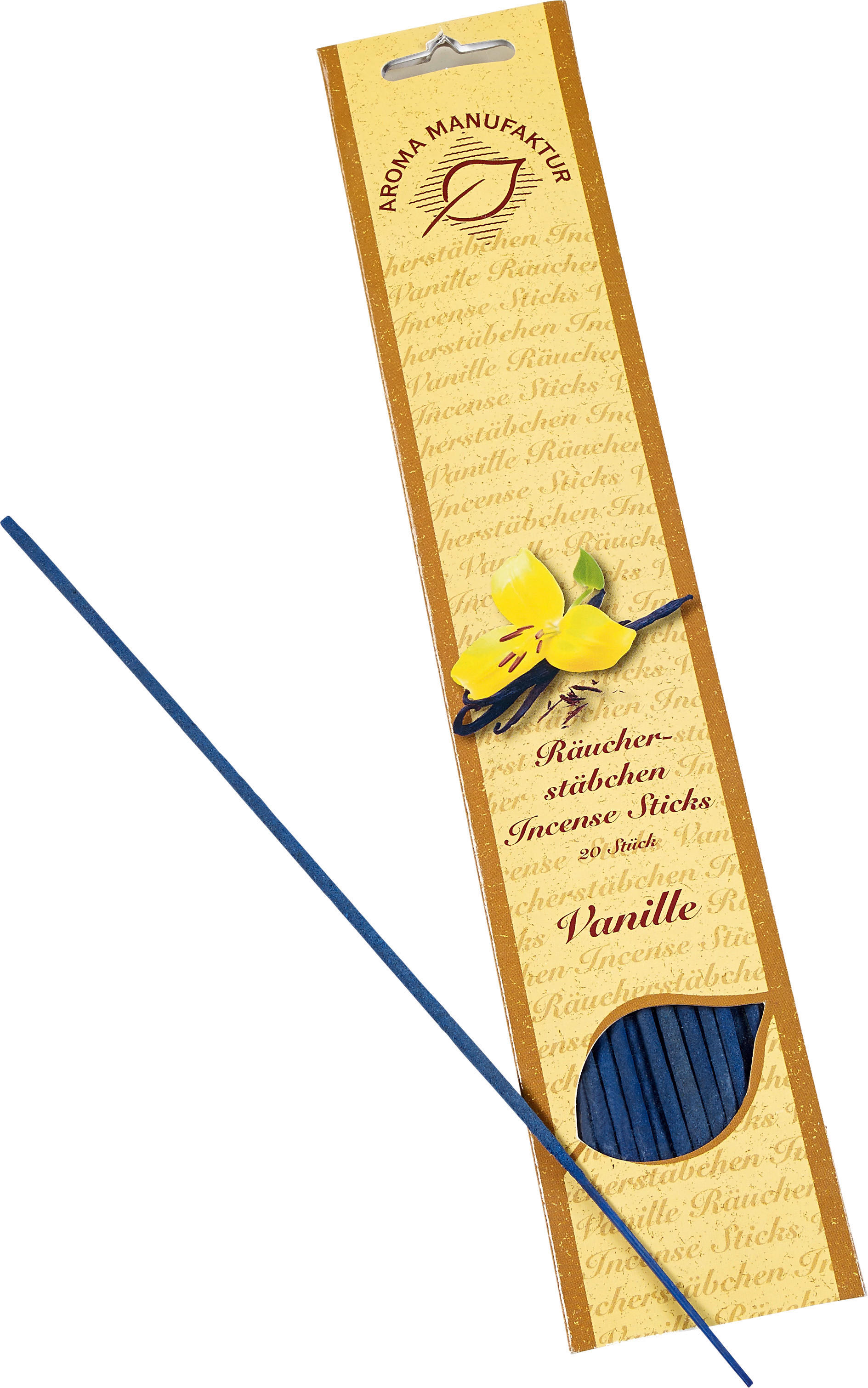 VONNÉ TYČINKY vanilka - modrá - bambus