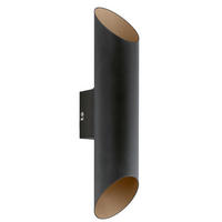 VENKOVNÍ NÁSTĚNNÉ SVÍTIDLO, 7,5/36 cm  - měděné barvy/černá, Design, kov (7,5/36cm) - Eglo