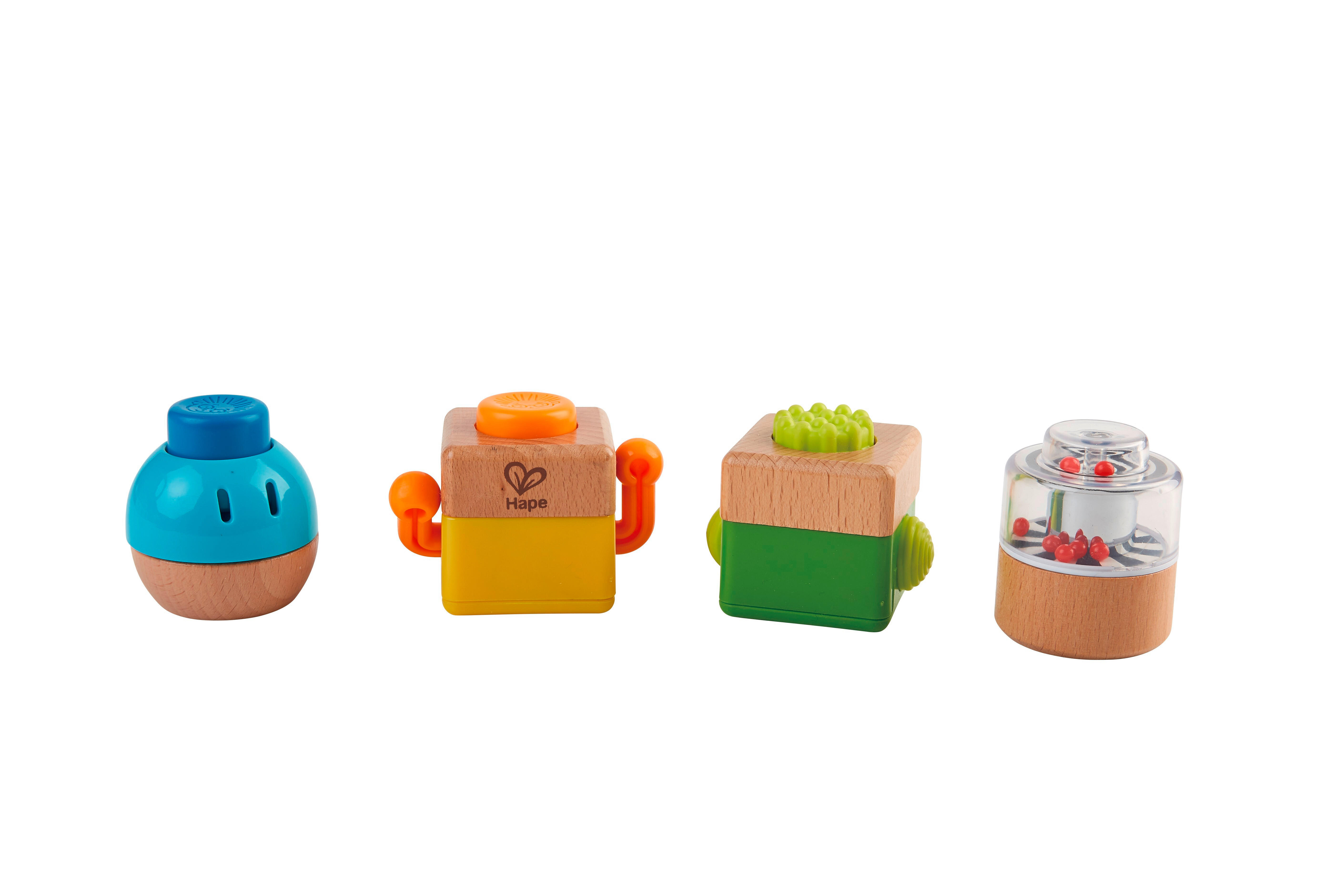 BAUSTEINE - Multicolor, Basics, Holz/Holzwerkstoff (24,3/22,1/5,6cm) - Hape