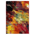 WEBTEPPICH 65/130 cm Happiness New Brush Multicolor  - Multicolor, Basics, Textil (65/130cm) - Novel