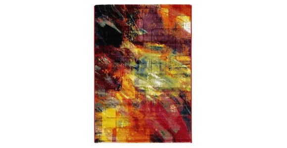 WEBTEPPICH 65/130 cm Happiness New Brush Multicolor  - Multicolor, Basics, Textil (65/130cm) - Novel