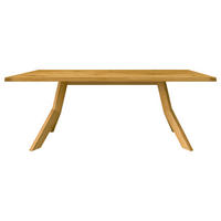 ESSTISCH in Holz 250/100/75 cm  - Wildeiche/Eichefarben, Design, Holz (250/100/75cm) - Team 7