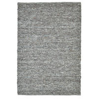 HANDWEBTEPPICH 120/180 cm Alm Glück Dunkelgrau  - Dunkelgrau, Basics, Textil (120/180cm) - Tom Tailor