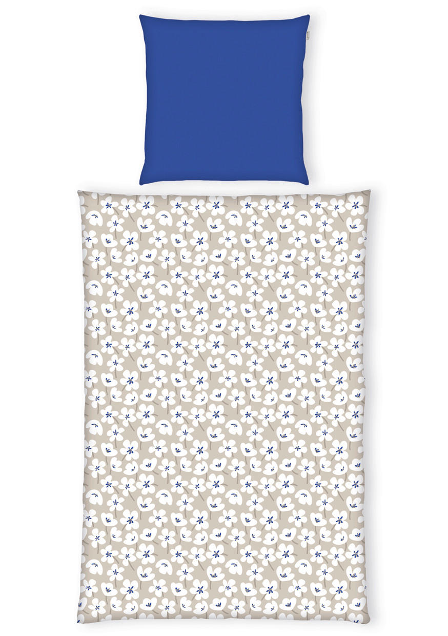 WENDEBETTWÄSCHE Renforcé 135/200 cm  - Beige, Design, Textil (135/200cm) - Tom Tailor