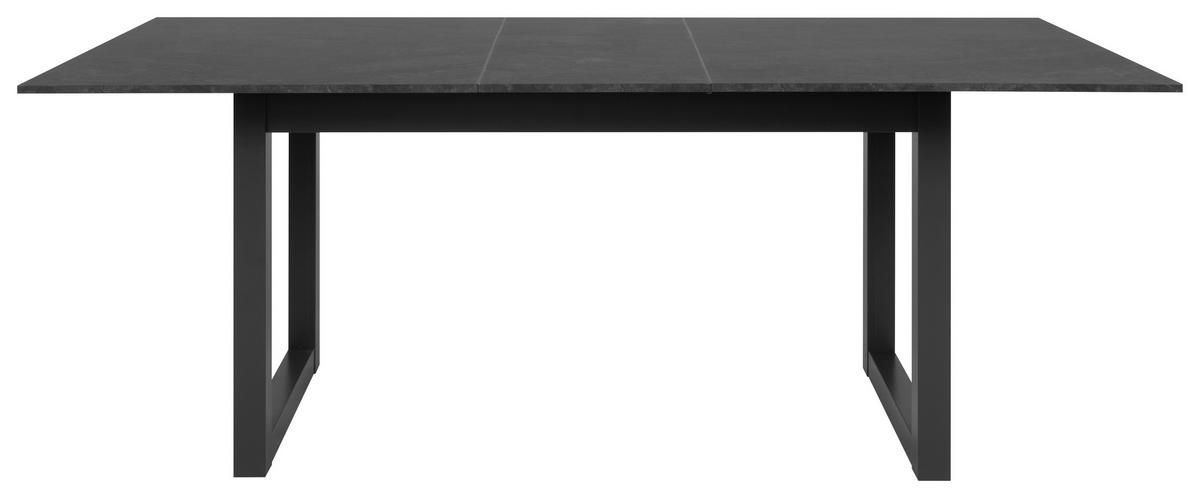 ESSTISCH Holzwerkstoff 160/90/75 cm  - Schieferfarben/Anthrazit, Design, Holzwerkstoff (160/90/75cm) - MID.YOU