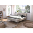 BETT 180/200 cm  in Champagner  - Champagner, Design, Holzwerkstoff/Textil (180/200cm) - Carryhome