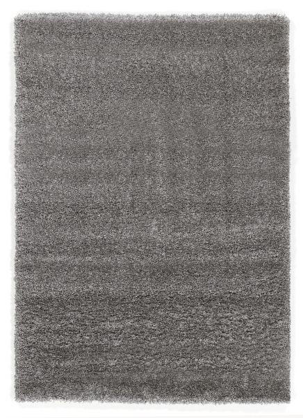 HOCHFLORTEPPICH 80/150 cm Fantasy Shaggy Grau  - Grau, Basics, Textil (80/150cm) - Novel