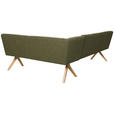 ECKBANK 238/172 cm  in Grün  - Eichefarben/Grün, KONVENTIONELL, Holz/Textil (238/172cm) - Linea Natura