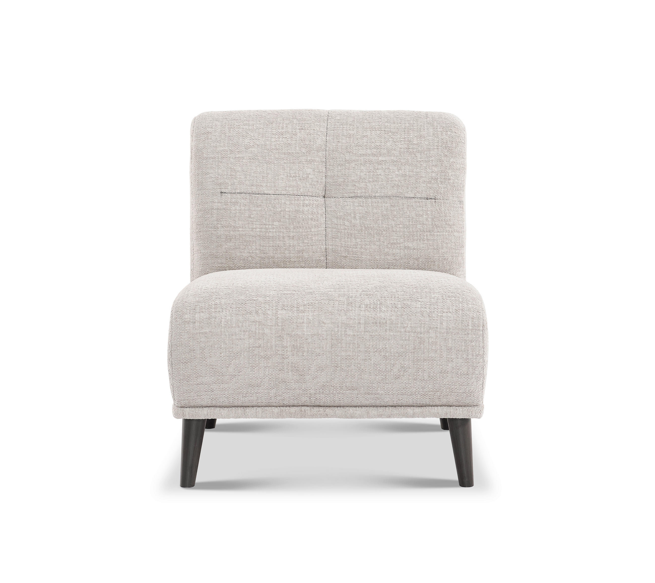SESSEL in Bouclé Hellgrau  - Hellgrau/Schwarz, Design, Holz/Textil (68/80/102cm) - Livetastic