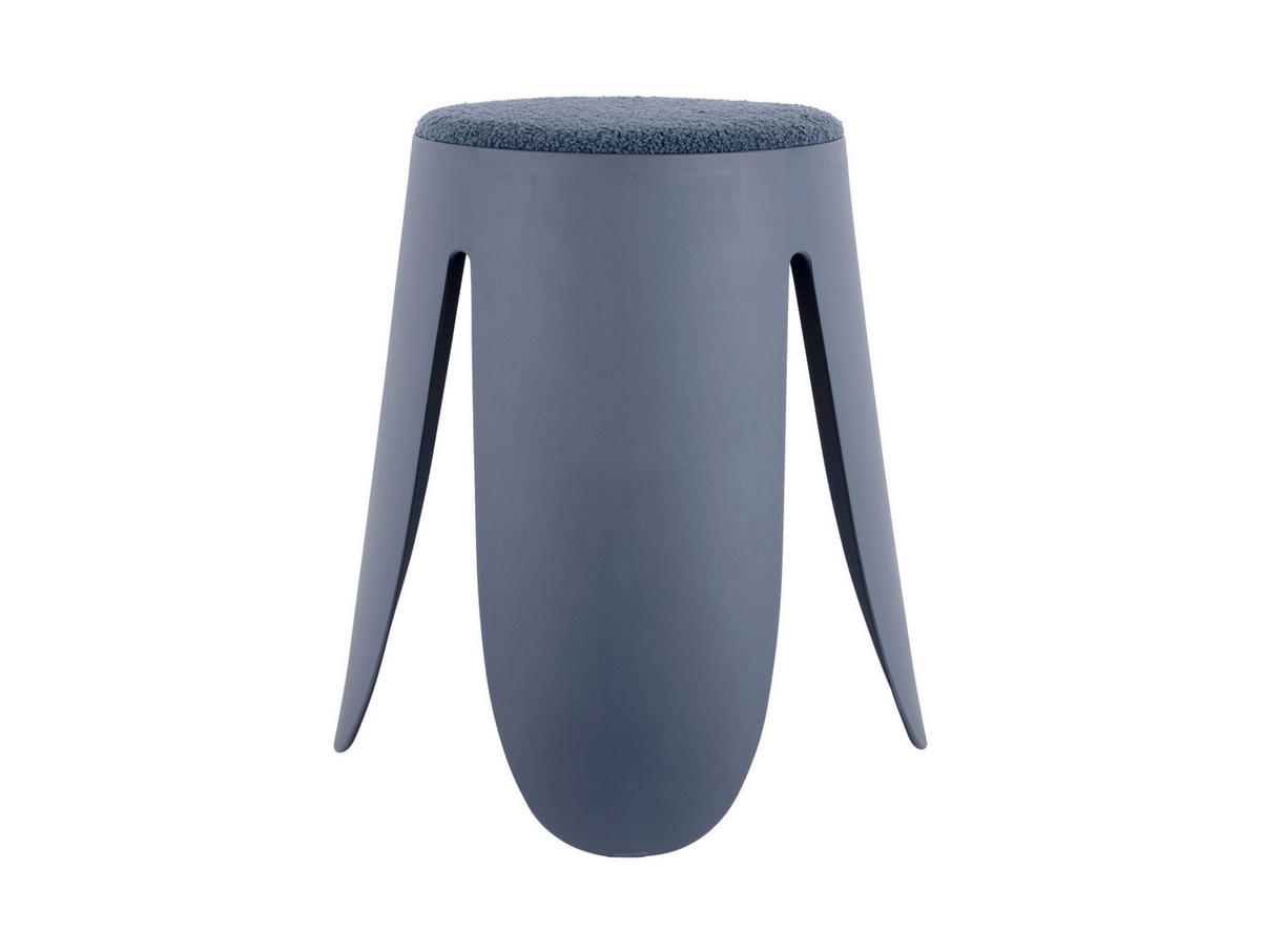 HOCKER Savor Blau  - Blau, KONVENTIONELL, Kunststoff (44/46/44cm) - Leitmotiv