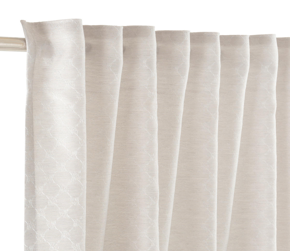 FERTIGVORHANG blickdicht  - Naturfarben, Design, Textil (130/250cm) - Joop!