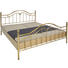 BETT 180/200 cm - Messingfarben/Bronzefarben, KONVENTIONELL, Metall (180/200cm) BETT 180/200 cm - Messingfarben/Bronzefarben, KONVENTIONELL, Metall (180/200cm)