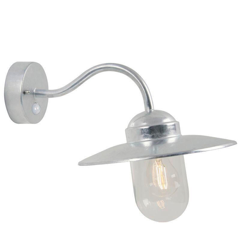 AUßENLEUCHTE 47/27 cm   - Zinkfarben, LIFESTYLE, Glas/Metall (47/27cm) - Nordlux