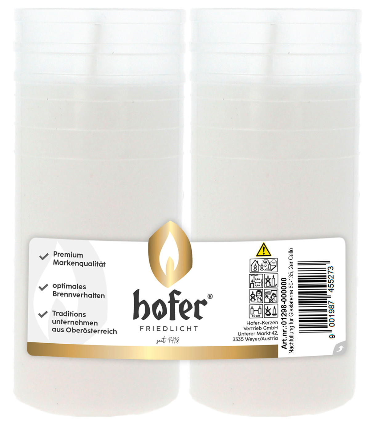 GRABLICHT-NACHFÜLLUNG - Basics, Kunststoff (12/6/14,7cm)