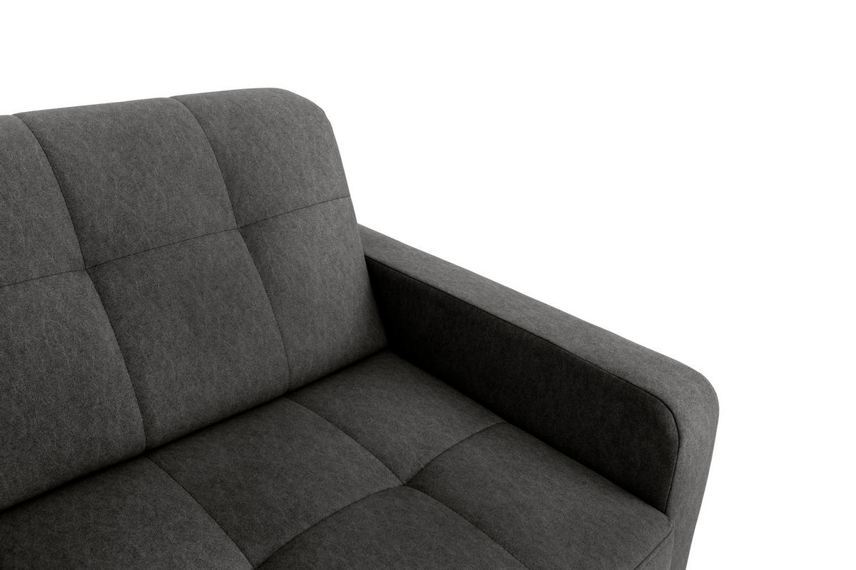 ECKSCHLAFSOFA in Grau Textil   - Kernbuche/Grau, Design, Textil (223/161cm) - MID.YOU