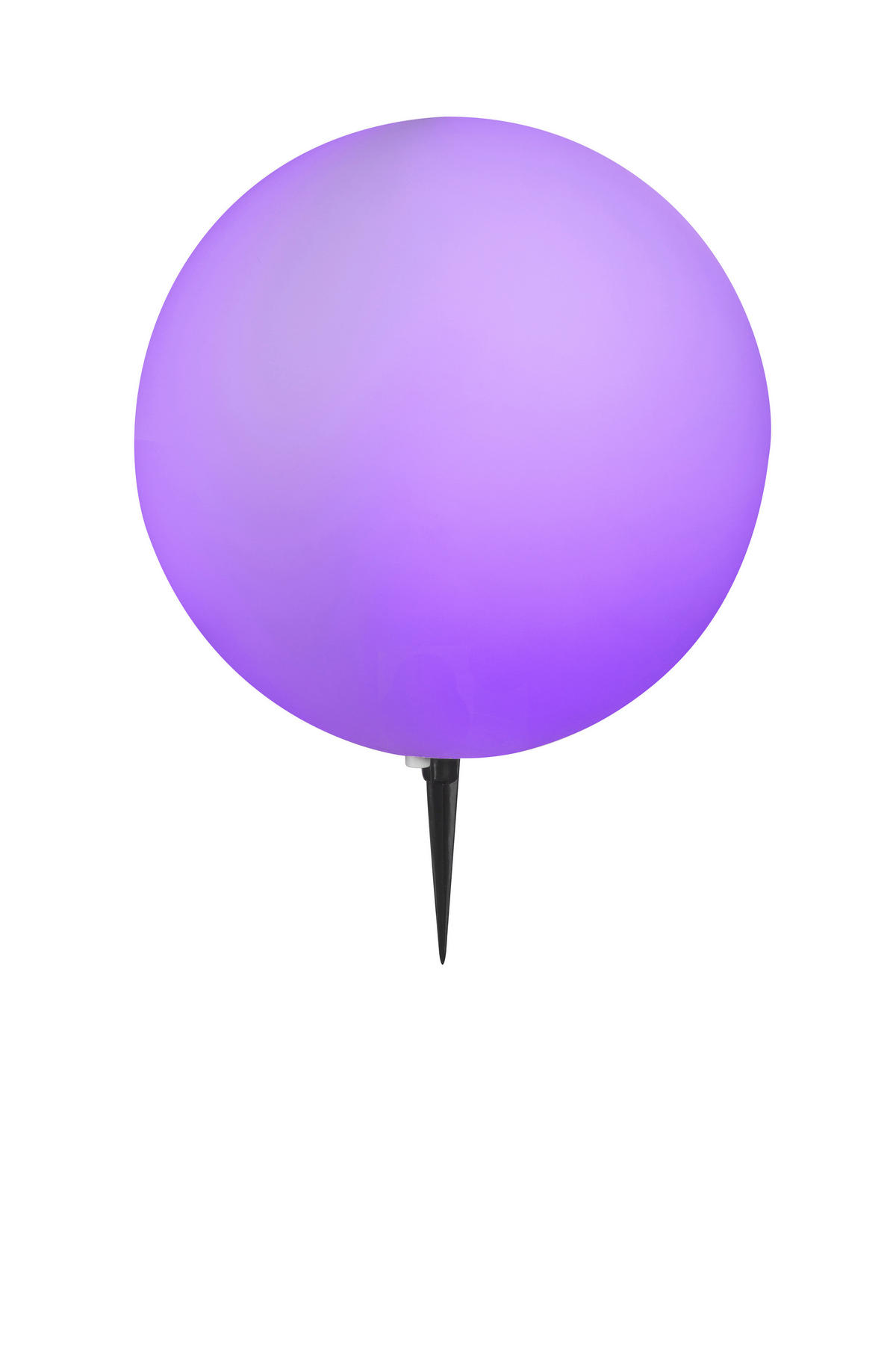 AUßENSTEHLEUCHTE - Schwarz/Weiß, Design, Kunststoff (40/56cm) - Globo