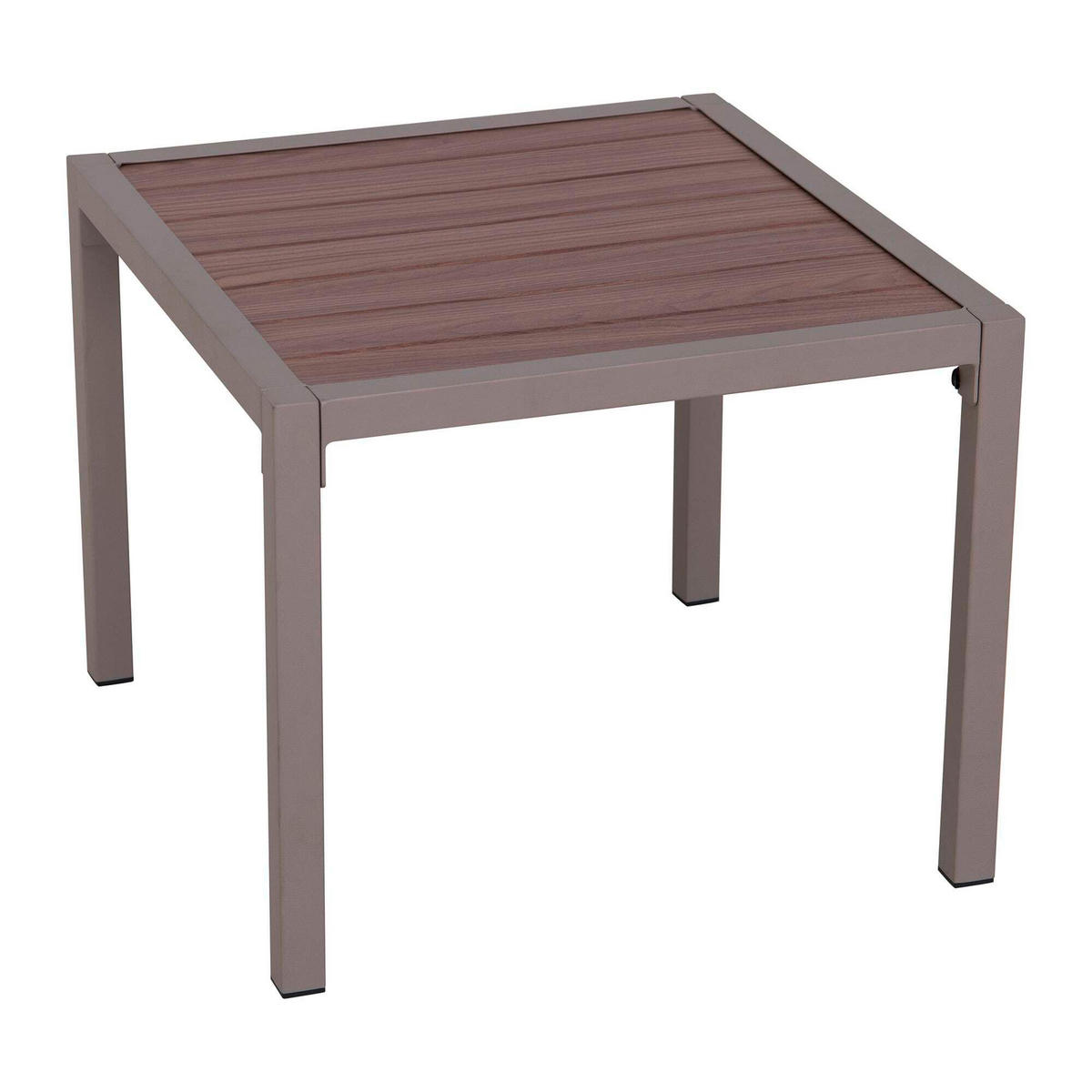 LOUNGEGARNITUR   146/191/56,5 cm Stahl  - Beige/Grau, Basics, Textil/Metall (146/191/56,5cm) - Modante