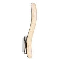 APLICĂ DE PERETE CU LED - culoare crom, Basics, plastic/metal (8/45/12cm)