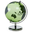 GLOBUS  - Grün, Design, Glas/Metall (14/19/15cm) - Ambia Home