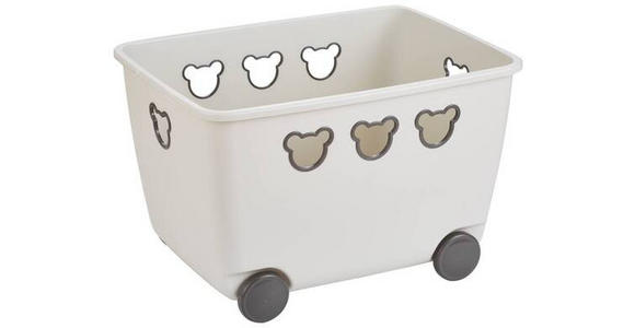 SPIELZEUGBOX 53,4/39,8/37 cm  - Beige, Basics, Kunststoff (53,4/39,8/37cm) - My Baby Lou