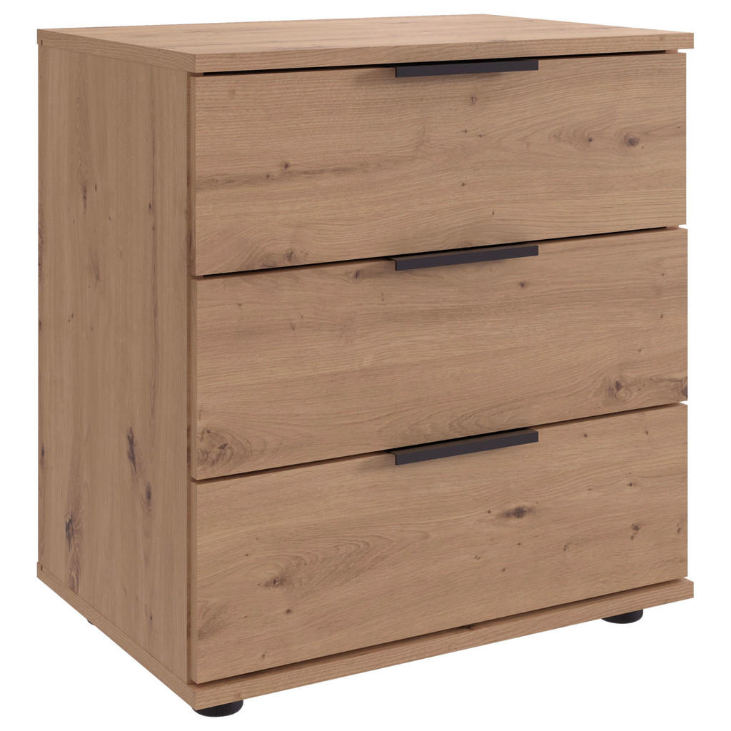 Nachtkästchen Nadja Eiche Dekor B: 52 Cm