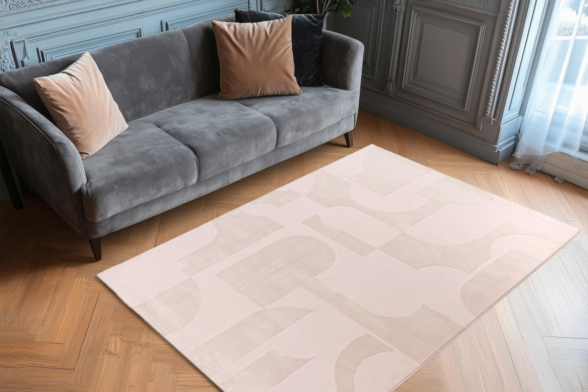 TKANI TEPIH  bež     - bež, Osnovno, tekstil (80/150cm)