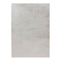 FLACHWEBETEPPICH Wohnzimmer 160/230 cm Silberfarben rechteckig  - Silberfarben, Basics, Textil (160/230cm) - Kayoom