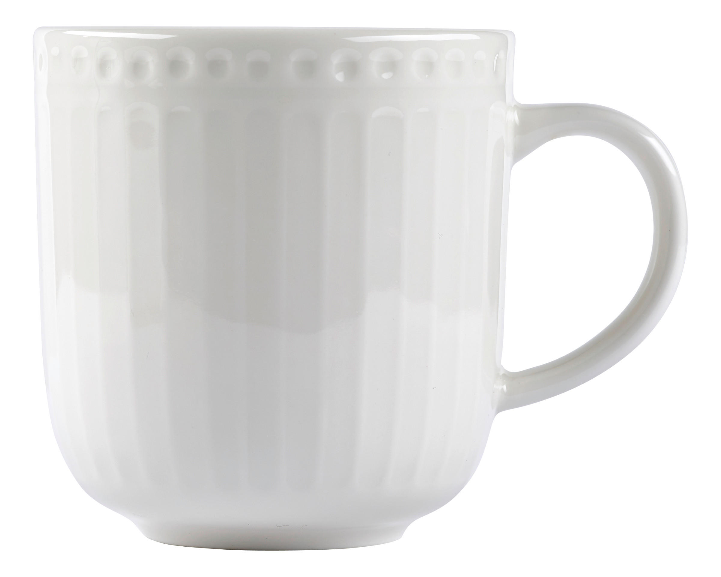 KAFFEEBECHER Sofia  420 ml   - Weiß, KONVENTIONELL, Keramik (13/9/10cm) - Ritzenhoff Breker