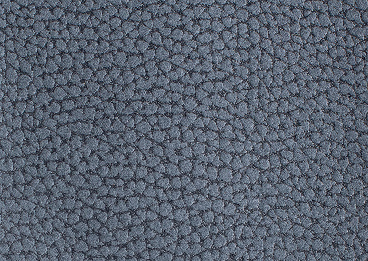 ECKSOFA  in Flachgewebe Blau  309/195 cm  - Chromfarben/Blau, Design, Textil (309/195cm) - Beldomo Style