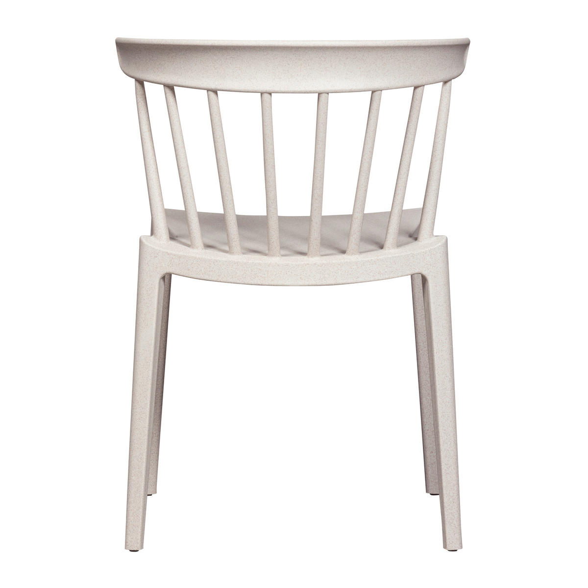 GARTENSTUHL-SET Weiß  - Weiß, MODERN, Naturmaterialien/Kunststoff (52/75/53cm) - Gardenson