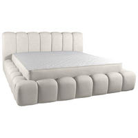 POLSTERBETT Lattenrost, Bettkasten Beige 180/200 cm  - Birkefarben/Beige, Trend, Holz/Kunststoff (180/200cm) - Esposa