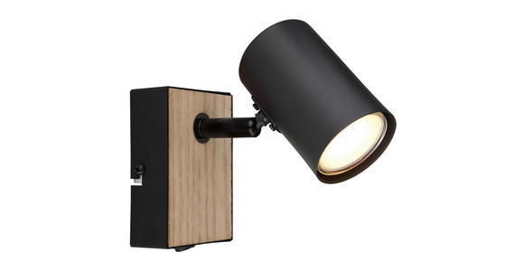 STRAHLER 13,5/7/10 cm - Schwarz, Basics, Holz/Metall (13,5/7/10cm) - Novel