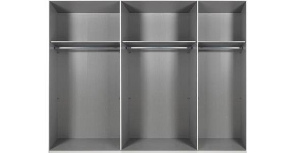 SCHWEBETÜRENSCHRANK  in Grau, Sahara  - Schwarz/Grau, KONVENTIONELL, Glas/Holzwerkstoff (313/236/65cm) - Carryhome