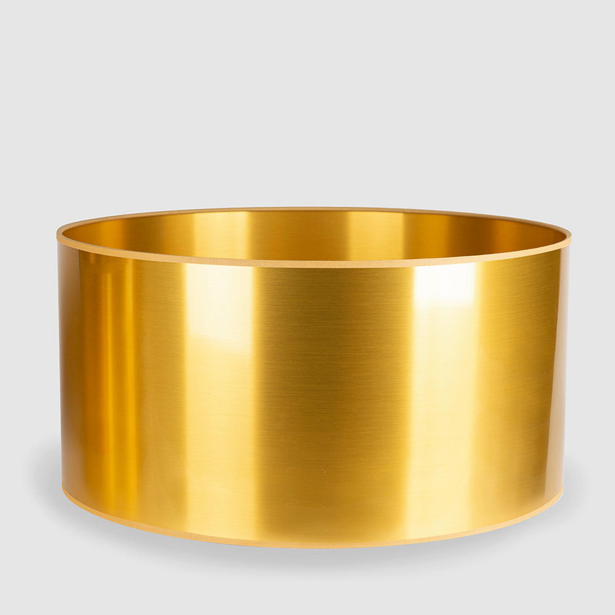 LEUCHTENSCHIRM 50/25 cm   - Goldfarben, Basics, Textil/Metall (50/25cm)