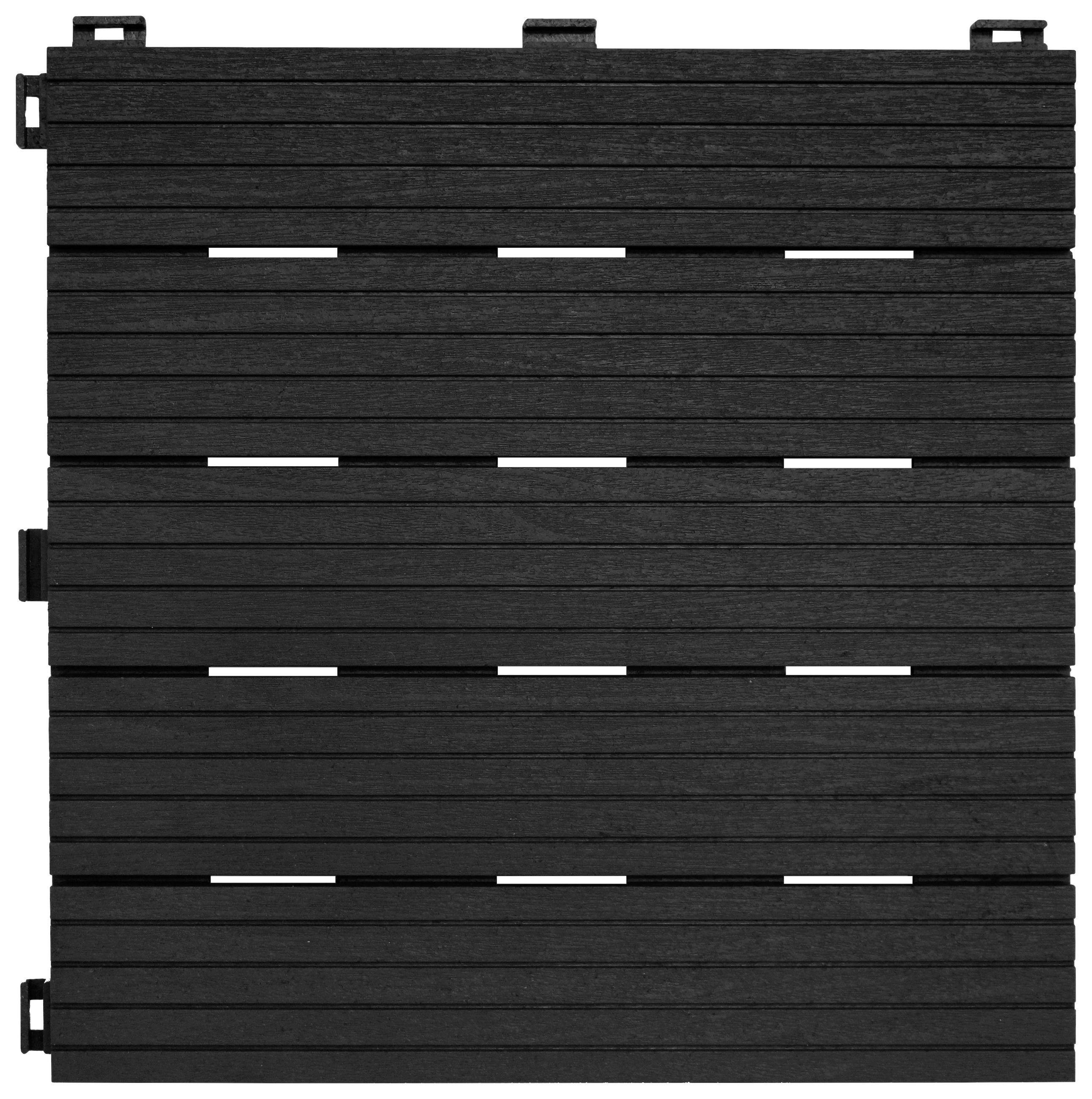 XXXLutz Terrassenfliese Graphite 30X30Cm 6-Er Set