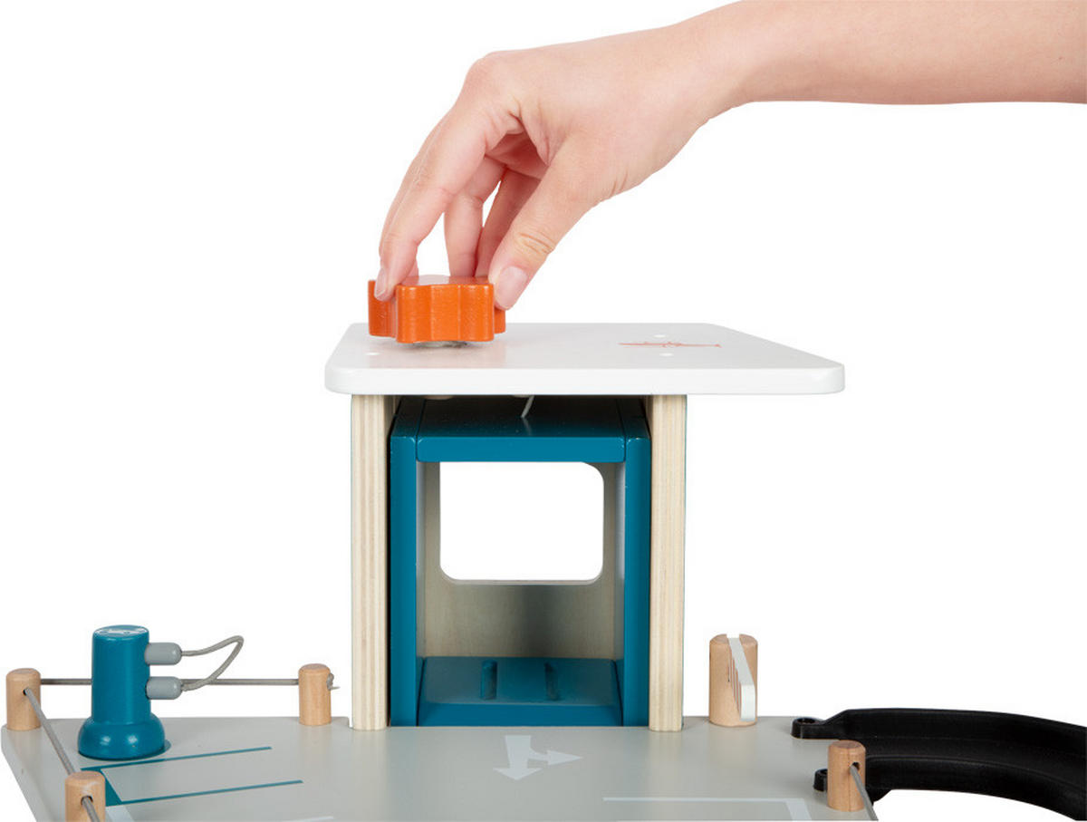 PARKGARAGE  - Multicolor, Basics, Holz/Kunststoff (62/43/36cm) - small foot