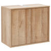 WASCHBECKENUNTERSCHRANK 60/50/30,5 cm  - Eichefarben, MODERN, Holzwerkstoff (60/50/30,5cm) - MID.YOU