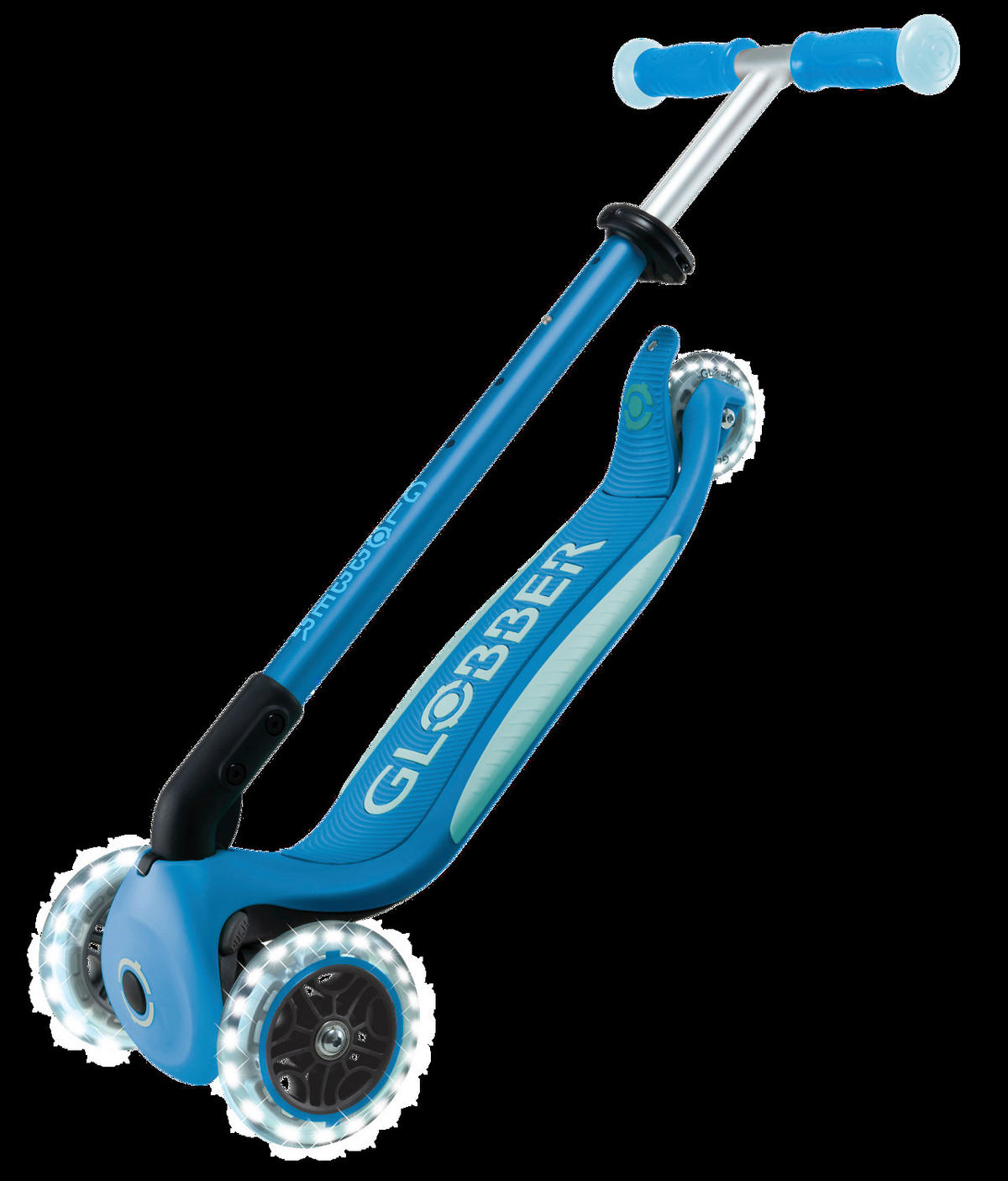 KINDERSCOOTER  - Petrol, Basics, Kunststoff (57,5/28/82.5cm) - GLOBBER