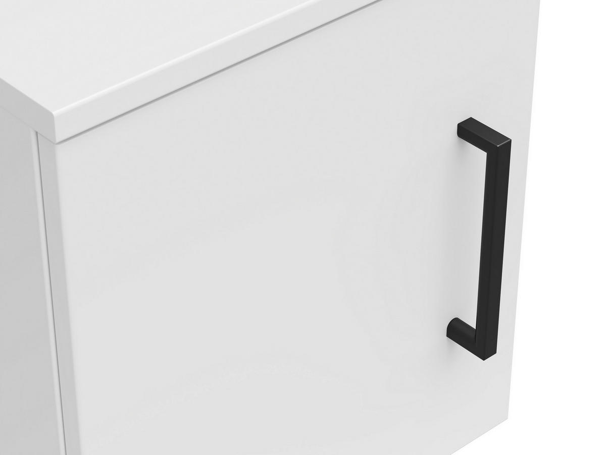 AUFSATZSCHRANK 30/35/40 cm  in  - Schwarz/Weiß, MODERN, Holzwerkstoff/Kunststoff (30/35/40cm) - Carryhome